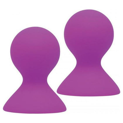 Icon Brands The Nines Silicone Nip Pulls Violet Purple - Sensational Nipple Pumps for Enhanced Pleasure - Adult Naughty Store