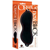 Icon Brands The Nines Orange Is The New Black Blindfold - Sensual Faux Leather BDSM Eye Mask for Enhanced Intimacy and Intrigue - Adult Naughty Store