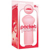 Introducing the Icon Brands Pocket Pink Mouth Masturbator - A Sensational Handheld Pleasure Device for Men, Designed for On-the-Go Pleasure in a Captivating Pink Hue - Adult Naughty Store