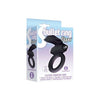 The Nines S-Bullet Ring Flipper Silicone Black: Dolphin Shaped Clitoral Stimulating Vibrating Cock Ring for Her Pleasure - Adult Naughty Store