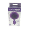 Icon Brands Cottontails CT-001 Silicone Bunny Tail Butt Plug - Unleash Passion and Romance - Purple