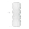 Icon Brands Geostroker 2 Male Masturbator Sleeve - Model 2023 - White - Intense Pleasure for Men