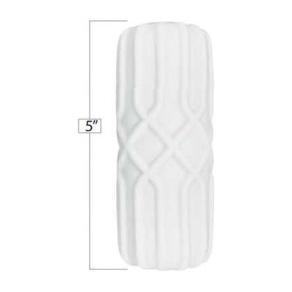 Icon Brands Geostroker 3 Male Masturbator Sleeve - Model 2023 - White