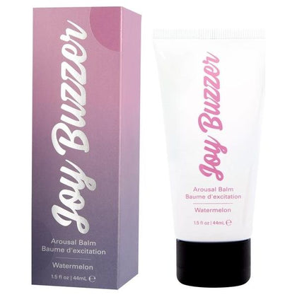 Classic Erotica Brands Joy Buzzer Watermelon Flavored Arousal Balm - Intensify Clitoral Stimulation - Model JBA-001 - For Women - Enhances Pleasure - Vibrant Pink - Adult Naughty Store