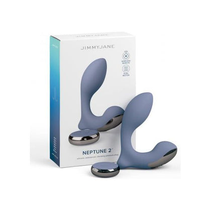 Introducing the Jimmyjane Neptune 2 Prostate Massager: Neptune 2 P-Spot Massager - Dual Motor Vibrating Prostate Stimulator for Men and Couples - Black