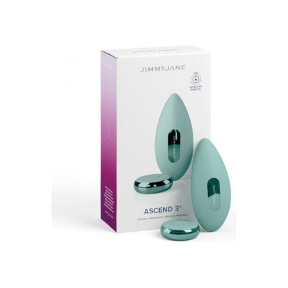 Jimmyjane Ascend 3 Hand Held Vibrator - Powerful Clitoral Stimulator for Women and Couples - Black