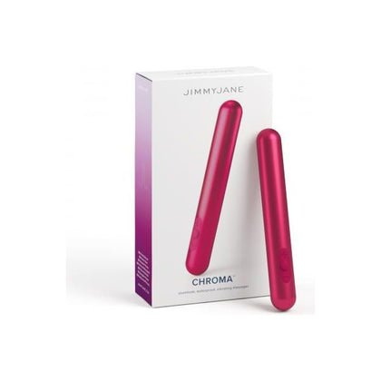 Jimmyjane Chroma Pink Bullet Vibrator - Model 2024 for Women - Powerful Vibrations for External Stimulation - Adult Naughty Store