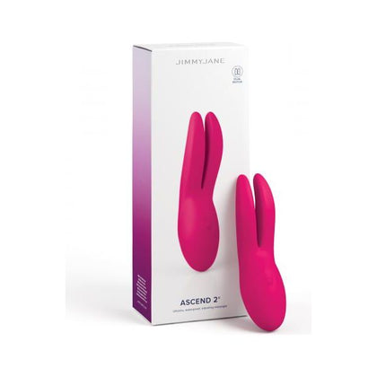 Jimmyjane Ascend 2 Pink Dual Motor Clitoral Vibrator - Model JJ12482 - For Women - Clitoris Stimulation - Pink
