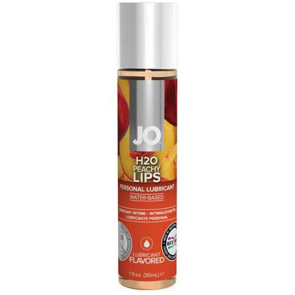 System JO H2O Flavored Lubricant Peach 1oz: The Sensational Peach Pleasure Enhancer for Intimate Moments