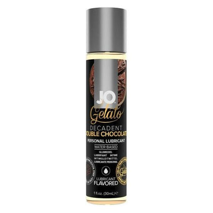 Jo Gelato Decadent Double Chocolate Water Based Lube 1oz: The Ultimate Pleasure Enhancer for Intimate Moments - Adult Naughty Store