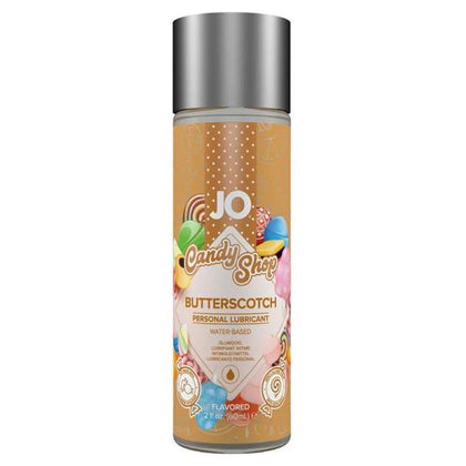 System JO H2O Candy Shop Butterscotch Flavored Lubricant - Enhance Intimacy and Indulge in Devilishly Sweet Pleasure