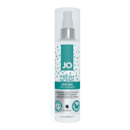 System Jo Fresh Scent Misting Toy Cleaner - 4 fl oz - Toy Care Solution for Eliminating Chemical Aromas - Quick and Effective Cleaning Formula