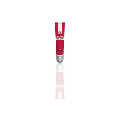 Introducing the Sensual Pleasure Jo Clitoral Warming Stimulation Gel Atomic - Maximum Strength for Women's Intimate Satisfaction in a Fiery Red Hue