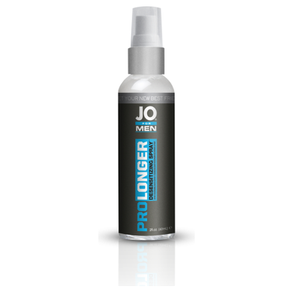 Jo Prolonger 2 Oz Male Delay Spray - Enhances Ejaculation Control and Sensitivity - Latex Safe - Non-Greasy Formula - Clear - Adult Naughty Store