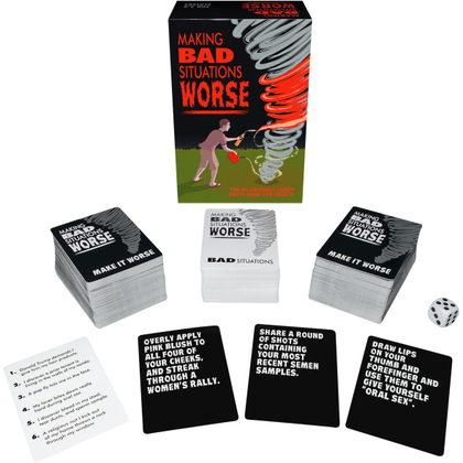 Kheper Games Making Bad Situations Worse Adult Party Game - The Ultimate Game of Turning Misfortune into Hilarity