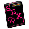 Introducing the PleasurePlay Lesbian Sex Card Game - Model LSCG-1000: Explore Endless Erotic Fantasies for Women