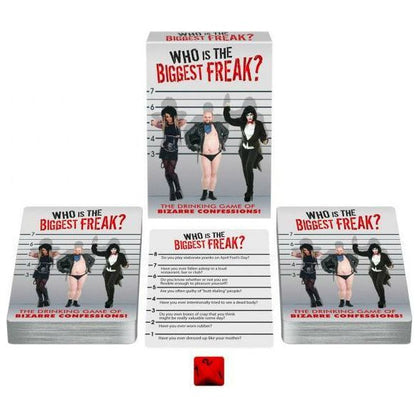 Kheper Games Biggest Freak Drinking Game - Outrageous Bizarre Confessions Party Game