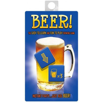 Kheper Games Large Beer! Dice Drinking Game: The Ultimate Party Pleasure - Adult Naughty Store