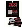 Introducing the Passionate Pleasure Co. Sensual Scratch Tickets - The Ultimate Erotic Experience for Couples