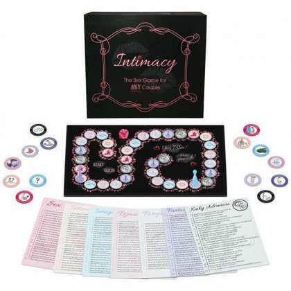 Kheper Games Intimacy Board Game for Couples - Personal Questions, Erotic Activities, Gender-Neutral, 7 Categories - Sex, Intimacy, Intrigue, Romance, Foreplay, Fantasy, and Kinky Adventures  - Adult Naughty Store