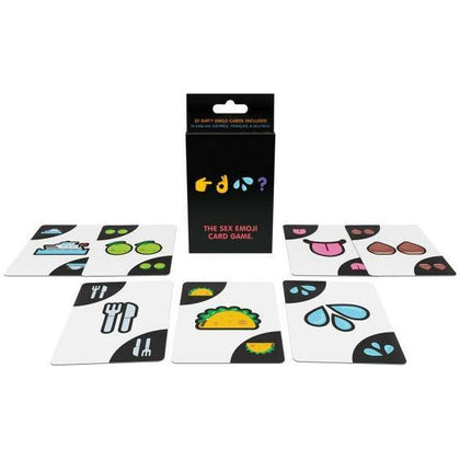 Kheper Games DTF Cards - Sex Emoji Card Game for Couples, Model DTF-001, Gender-Neutral, Explore Sexting Fantasies, Pleasure in Every Color - Adult Naughty Store