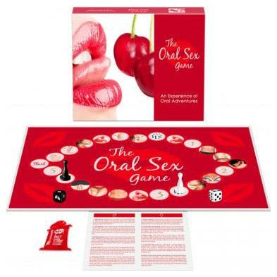 Kheper Games Oral Sex Game: Intimate Pleasure Board Game for Couples - Explore Oral Adventure with Wet Flavored Gel Lubricant - Kiwi Strawberry Flavor - Adult Naughty Store