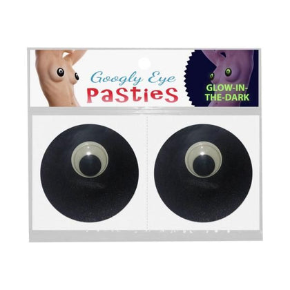 Kheper Games Googly Eye Pasties - Fun and Flirtatious Glow in the Dark Nipple Covers for All Genders, Designed for Playful Bedroom Adventures - Size: One Size Fits Most - Adult Naughty Store