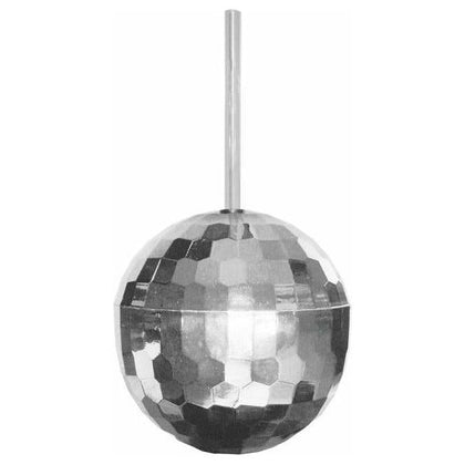 Introducing the Sensual Pleasures Disco Ball Cup - Model DP-12, Unisex, for Exquisite Sensations in Silver