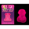 Pink Glow In The Dark Penis Shot Glass - Sensation Inducing Party Essential - Adult Naughty Store