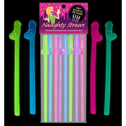 Glowing Naughty Straws - Adult Naughty Store