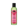 Kama Sutra Naturals Massage Oil - Strawberry 2oz: Sensual Pleasure for All Genders in a Travel-Friendly Size - Adult Naughty Store