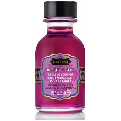Kama Sutra Oil Of Love Raspberry Kiss .75oz
Introducing Kama Sutra's Sensual Oil Of Love - Raspberry Kiss .75oz: A Tempting Delight for Intimate Moments