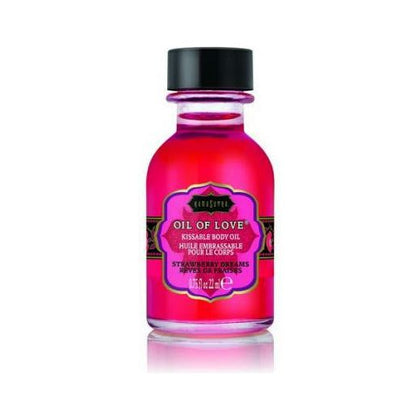 Kama Sutra Oil Of Love Strawberry Dreams .75oz
Introducing the Kama Sutra Oil Of Love Strawberry Dreams .75oz - Sensual Foreplay Enhancement for Couples