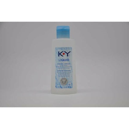 K-Y Brand Natural Feeling Liquid Personal Lubricant - Enhance Pleasure and Comfort for Intimate Moments - Water-Based, Condom Compatible - 5oz Bottle