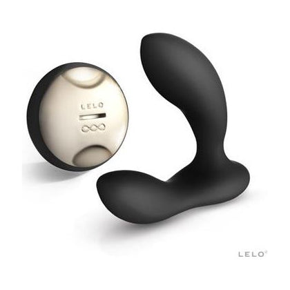 LELO Hugo Black Prostate Massager - Model H-001 - Male Pleasure Device for Explosive Orgasms - Black