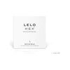 LELO Hex Original Latex Condom 3 Pack - Revolutionary Hexagonal Structure for Enhanced Pleasure and Safety