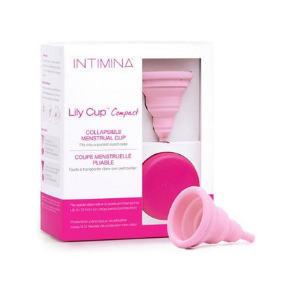Introducing the Intimina Lily Cup Compact A Menstrual Cup: The Ultimate Collapsible Period Protection Solution in a Pocket-Sized Case