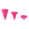 Intimina Lily Cup One - Compact Menstrual Cup for First Time Users - Model LCO-1 - Female - All Flow Types - Comfortable and Discreet - Medical Grade Silicone - Reusable - Eco-Friendly - Pink