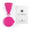 Intimina Lily Cup One - Compact Menstrual Cup for First Time Users - Model LCO-1 - Female - All Flow Types - Comfortable and Discreet - Medical Grade Silicone - Reusable - Eco-Friendly - Pink - Adult Naughty Store