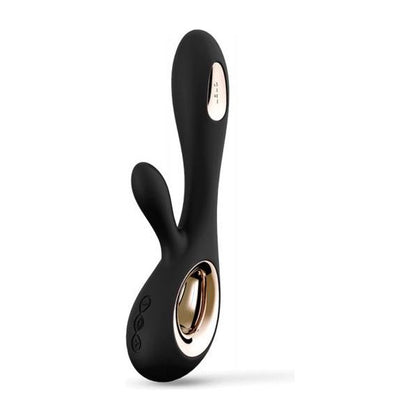 Lelo Soraya Wave SW-001 Black Dual Action Vibrator for Women - Clitoral and G-Spot Stimulation