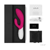 LELO Ina Wave 2 Cerise Pink Rabbit Vibrator - Dual Stimulation for Intense Clitoral and G-Spot Pleasure