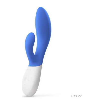 Lelo Ina Wave 2 California Sky Pink Rabbit Vibrator - A Luxurious Pleasure Experience for Women's Clitoral and G-Spot Stimulation