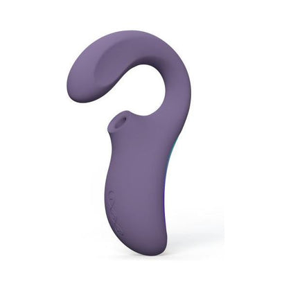 Lelo Enigma Wave Cyber Purple Sonic Massager - Powerful Dual Stimulation Sex Toy for Women, G-Spot and Clitoral Pleasure