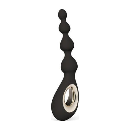 LELO Soraya Beads Massager - Model 2023 Black: Anal Beads Pleasure Device for Open-Minded Beginners
