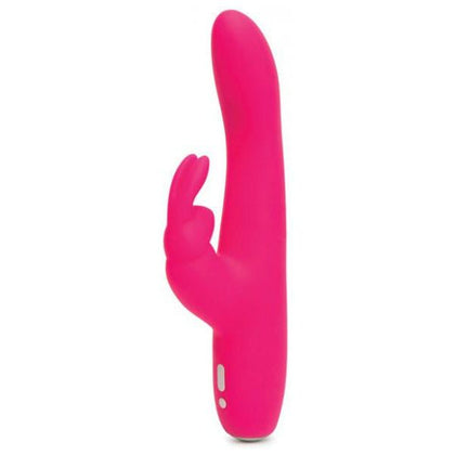 Happy Rabbit Slimline Curve Rechargeable Vibrator Pink - The Ultimate Pleasure Companion for Women - Adult Naughty Store