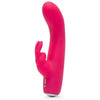 Love Honey Happy Rabbit Mini USB Rechargeable Vibrator - Pink, Model HRM-500K, for Women, Clitoral Stimulation - Adult Naughty Store