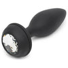 Love Honey Happy Rabbit HR-500 Vibrating Bunny Tail Butt Plug - Unisex Anal Pleasure Toy - Black - Adult Naughty Store