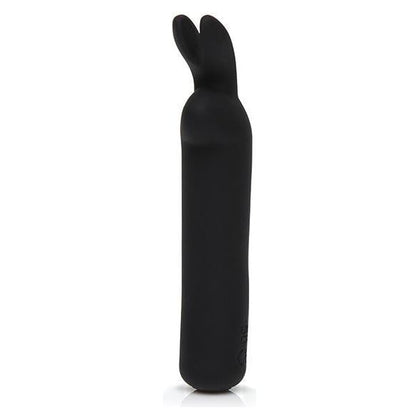 Lovehoney Happy Rabbit Rabbit Ears Bullet Vibe Black - Powerful Clitoral Stimulation for Women - Adult Naughty Store