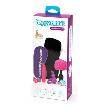Happy Rabbit Couples Pleasure Kit 7pc Black