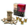 Little Genie Productions Happy F*ing Birthday Bash Drinkin Game - Adult Stacking Tower Party Game with Shot Glasses - LITBG104 - 2022 Edition